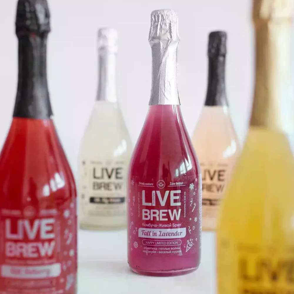 SET «HAPPY NEW LIVE BRUT» — 6PACK